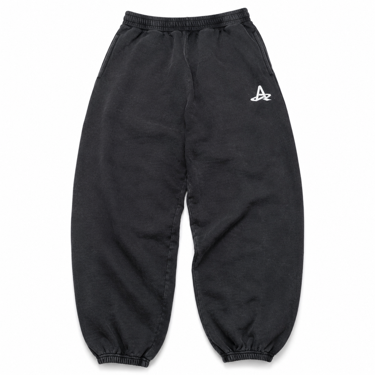 Orbit Logo Sweatpants - Black | Action Replay