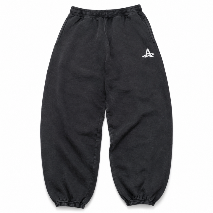 Orbit Logo Sweatpants - Black | Action Replay
