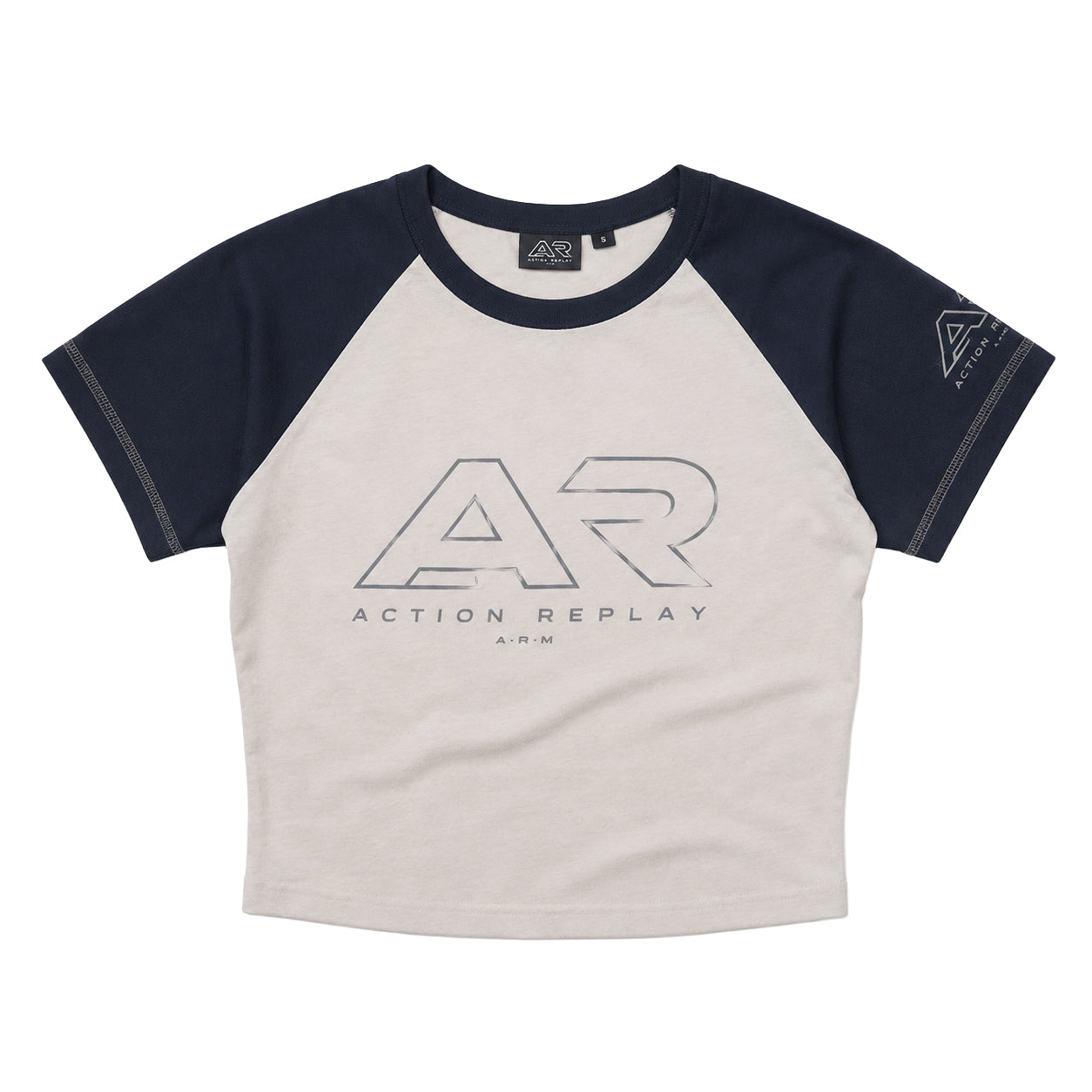 Short Sleeve AR Logo Cropped Shirt