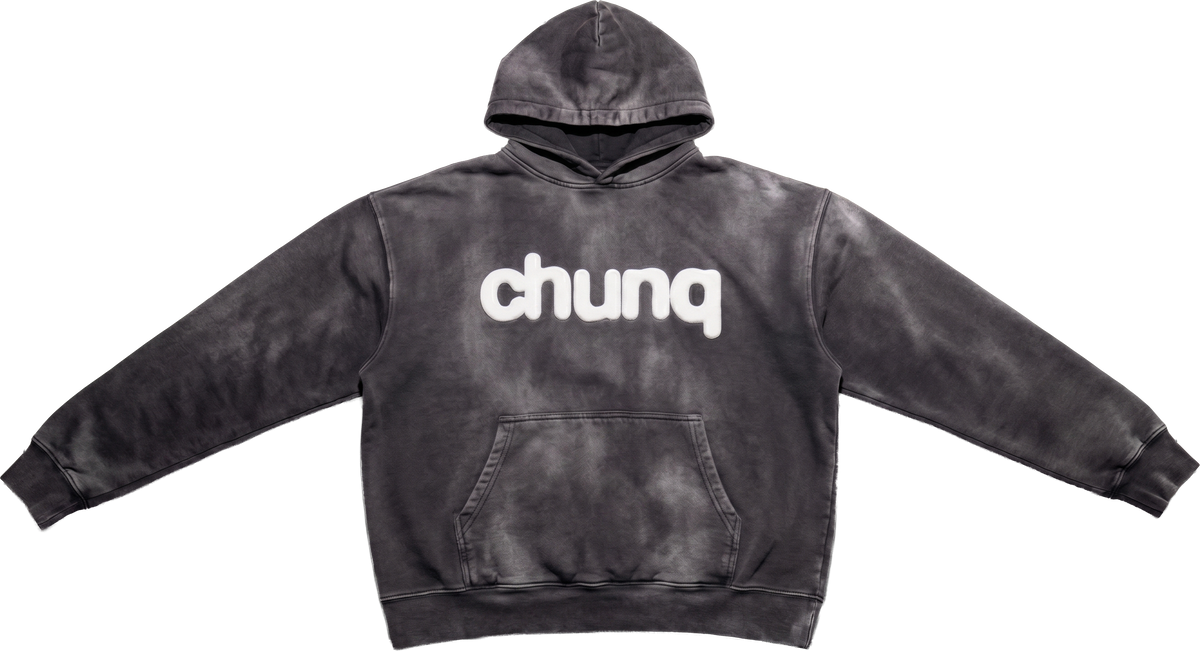 chunq logo hoodie (puff print)